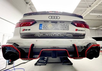 Audi RS6 & RS6 GT / RS7 - C8 MADE   DTM carbon diffuser racing optics