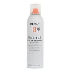 Rusk Designer Collection Thermal Flat Iron Spray with Argan Oil, 8 Fl Oz