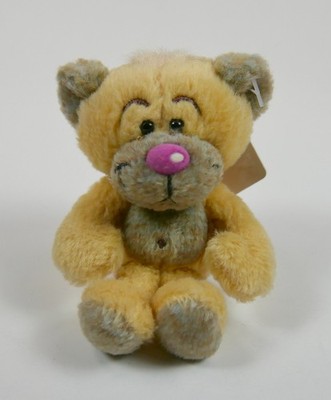 Diddl Pimboli 4'' Mini Bear Depesche Plush Stuffed Animal Germany Great Condition