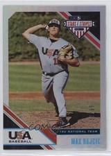 2020 USA Baseball Stars & Stripes Longevity Holo Foil 17/99 Max Rajcic #41 0j81