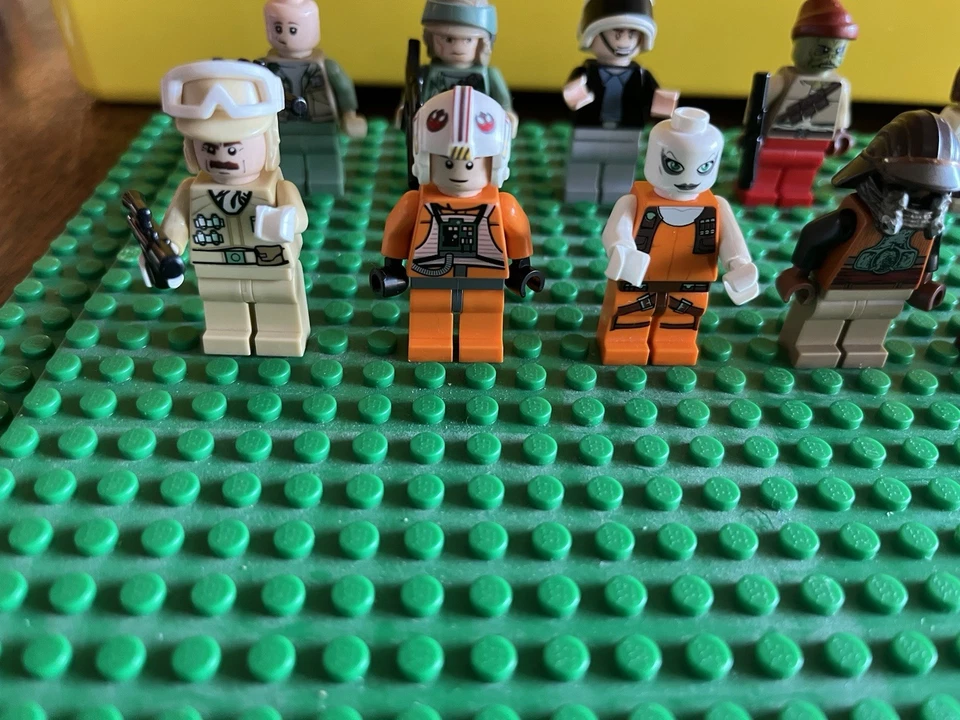 Lego Star Wars Clon, Endor Rebel Yoda Luke Chewy Lando Han Hoth Minifiguras Lote Foto 3 de 4