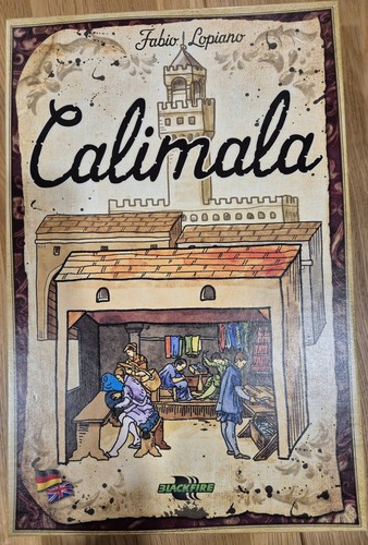 VGC Calimala board game English German Fabio Lopiano + Deluxe kit - Picture 1 of 5