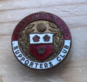 Insigne Miniature émail Delande - Logo AOP Football Club - Vintage France