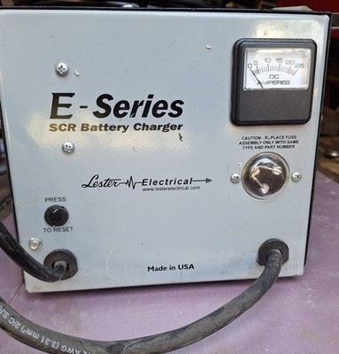 Lester Electrical E-Series SCR Industrial Battery Charger 36V 21A~ For Club Car