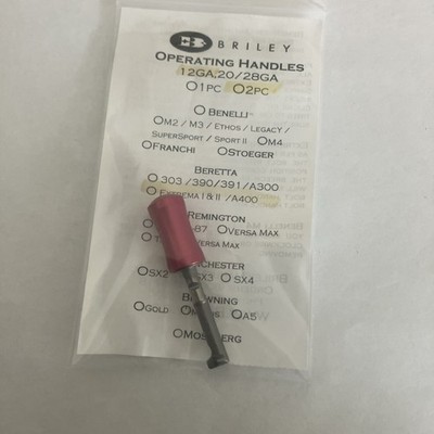 BRILEY BOLT HANDLE BERETTA A400 XPLOR XCEL XTREME PLUS UNICO 1301 XTREMA 2