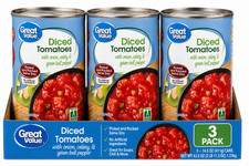 Great Value Diced Tomatoes with Green Peppers...