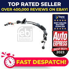 Gear Change Cable fits PEUGEOT 2008 MK1 1.6D 2013 on 2400KE 2400PA 9678380280