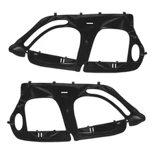 Cab Enclosure Upper Doors, Compatible with Polaris RZR XP4 1000/Turbo, Soft Uppe
