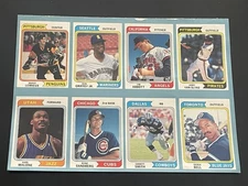 1992 Sports Card Price Guide Uncut Sheet Ken Griffey Jr. Emmitt Smith Sandberg +