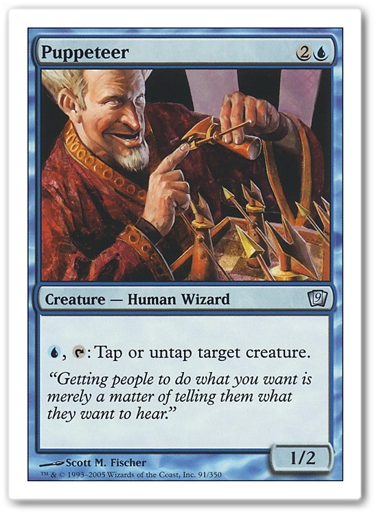 PUPPETEER x1 mtg NM 9th Edition 1 Unc