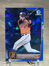 2022 Bowman Chrome Sapphire Edition Ryan Mountcastle #91 Baltimore Orioles