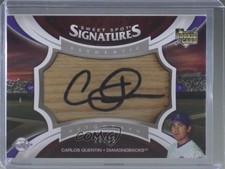 2006 Sweet Spot Update Bat Barrel Black Ink 26/35 Carlos Quentin #132 Auto 7ut