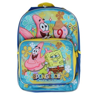 Nickelodeon Kinder SpongeBob Rucksack Und Lunchbox Set