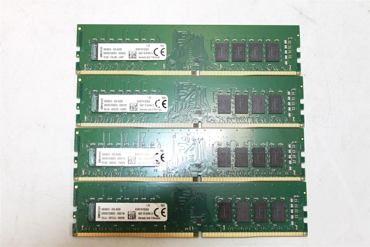 PC4-17000 (DDR4-2133) Bus Speed Computer RAM 32 GB Total Capacity