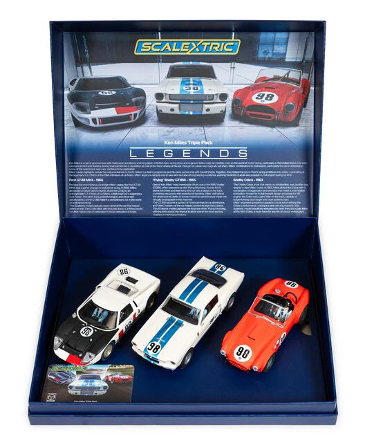 Scalextric C4619A Ken Miles Triple Pack