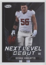 2022 SAGE Artistry Next Level Debut George Karlaftis #NLD-GK 2b2