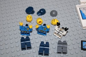 Lego (60044) city, Police Mobile Command Center,Used, Complete W/Manuals, No Box