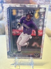 2025 Topps Adael Amador DIAMANTE FOIL 191 Rockies! 2 Card Min! Read Description!