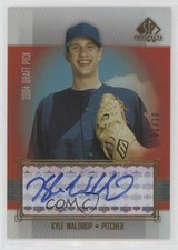 2004 SP Prospects Auto Draft Picks Gold 1/10 Kyle Waldrop #305 Auto 0o48