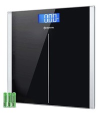 Etekcity Digital Bathroom Scale Glass Modern Black