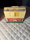 VINTAGE 1970s FISHER PRICE PLAY FAMILY FARM MOO WORKS