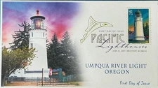 BDAOCITW KSC Cachets 4149 Pacific Lighthouses Umpqua River Oregon DCP