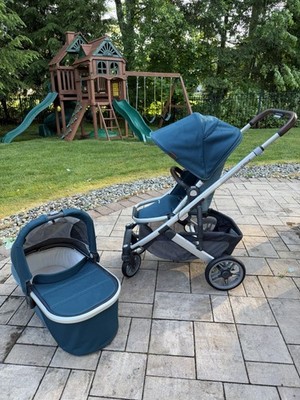 UPPAbaby Vista V2 Stroller with Bassinet - Deep Sea