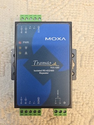 Isolated RS-422/485 Repeater [USED] MOXA TCC-120I TRANSIO
