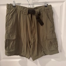 Boy Scouts Shorts Mens Size M Green Switchback America Uniform Hike Outdoor 36"