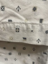 Nautica 3-piece Twin Sheet Set Anchors, Wheels, Signal Flags, X-Rays