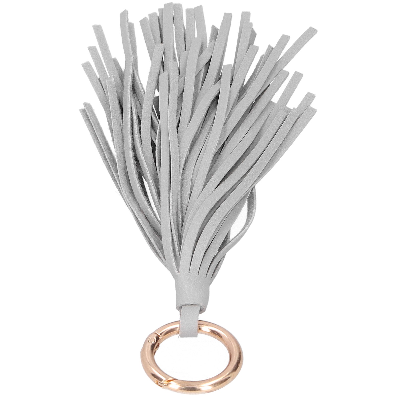 New Tassel Keychain Stylish Creativity Keyring Holder Craft Decor (Gray)