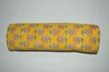 NO TARRIF CHARGES 100 ZK 184 Hand Block Floral Print 100 Cotton 5 Yard Fabric