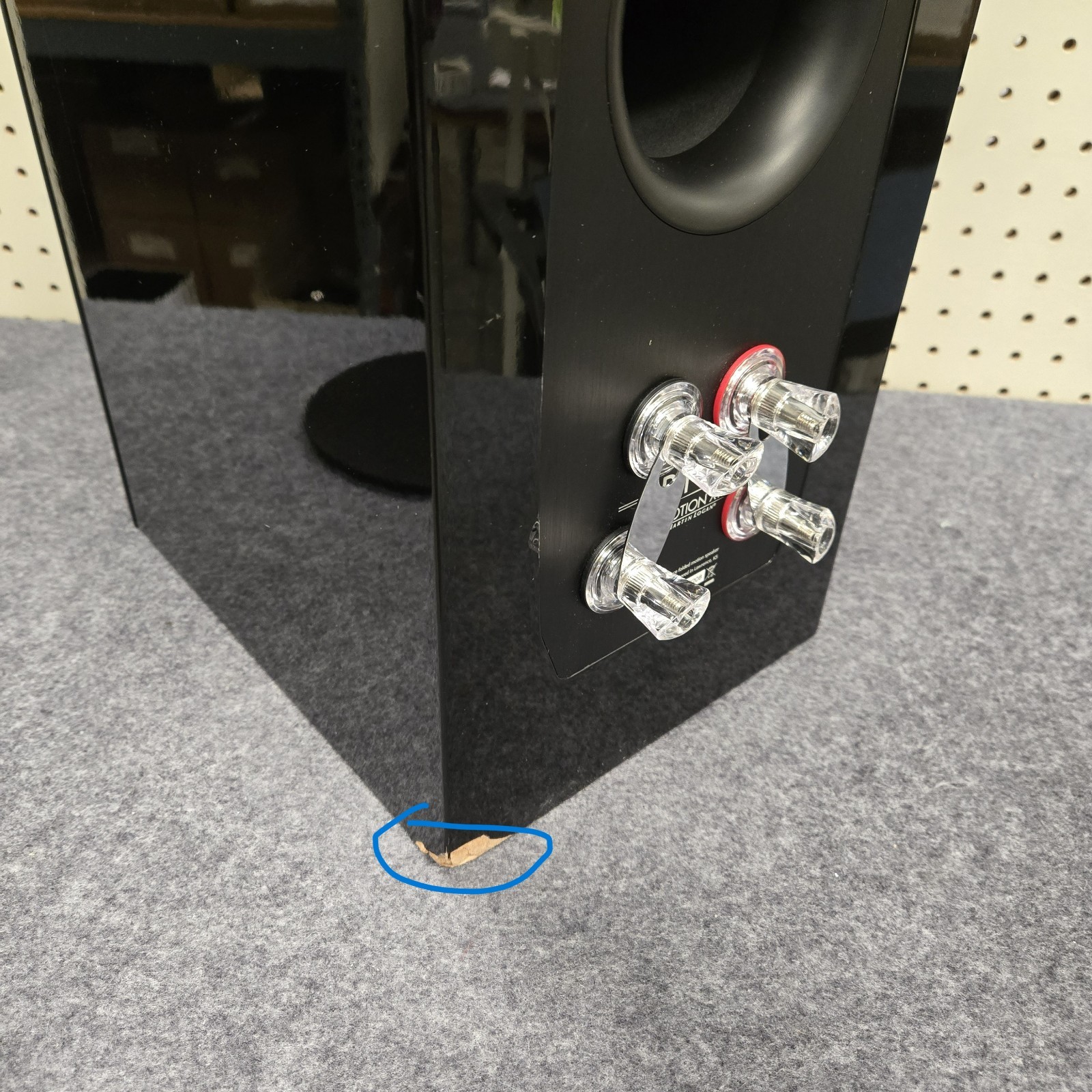 MartinLogan Motion XT B100 Bookshelf Speaker - Black (Each)(Used) #2152