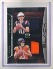 Drake Maye Bo Nix 2024 Panini Black #D2D-DMBN Dusk 2 Dawn Rookie Patch RC /199