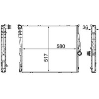 KüHler MotorküHlung Mahle CR 1393 000S FüR BMW X3