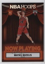 2024-25 Panini NBA Hoops Now Playing Holo Matas Buzelis #1 0x49