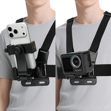 Chest Mount for Phone  Action Cameras, Hands-Free POV, 360  Rotation