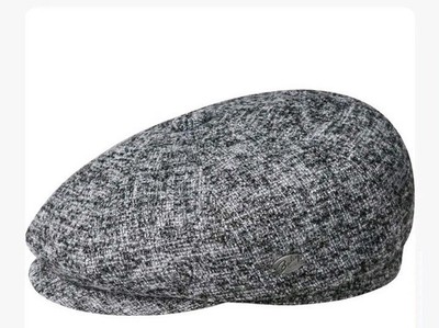 Bailey Of Hollywood Kyan Newsboy Flat Cap Convertible Fold Down Ear Flap Size L