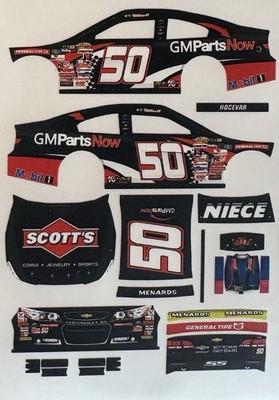2021 Custom Carson Hocevar #50 ARCA Scott s  1/64 Peel & Stick Decals