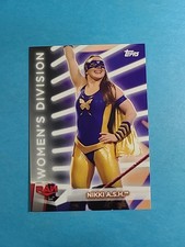 Nikki A.S.H. 2021 Topps WWE Women's Division Wrestling Card # R-12 J0349