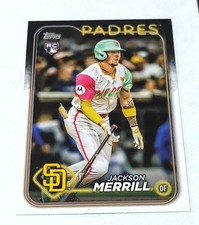 Jackson Merrill RC 2024 Topps Update RC #US210