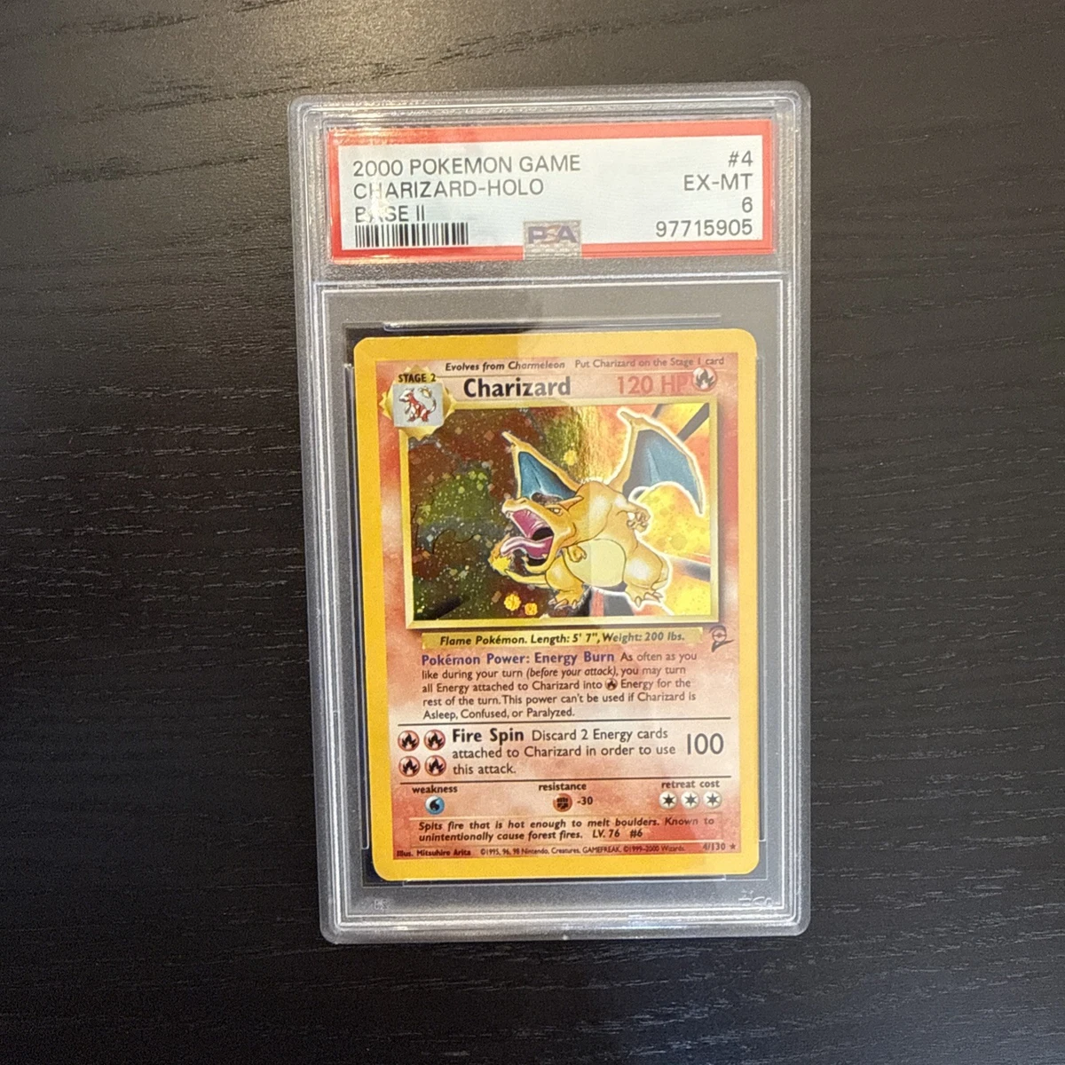 Charizard Base Set PSA Pokémon Individual Trading Cards for sale