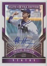 2015 Panini Elite Extra Edition 64/75 Preston Morrison #176 Auto 0c6