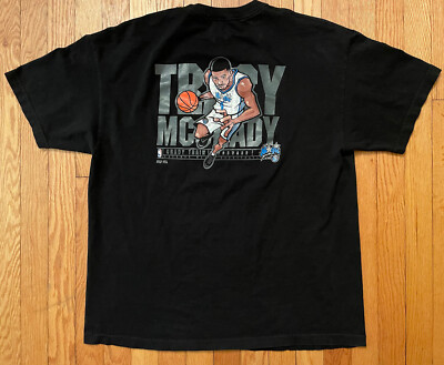 Vtg Y2K Nike Tracy McGrady Grady Train Orlando Magic Nike Team T