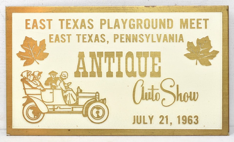 1963 Antique Auto Show Car Meet East Texas Playground Park Lower