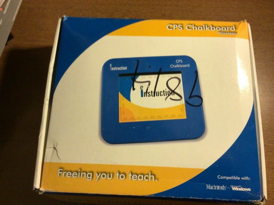 E Instruction CPSCB1 CPS Wireless Chalkboard - New, open box - Image 2 of 3