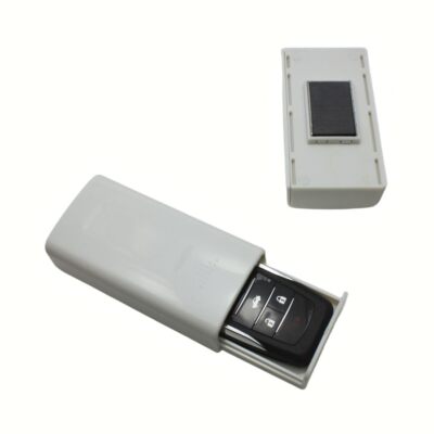 Magnetic Key Box Hide Key Holder Strong Magnet Car Key Safe Emergency Key Box...