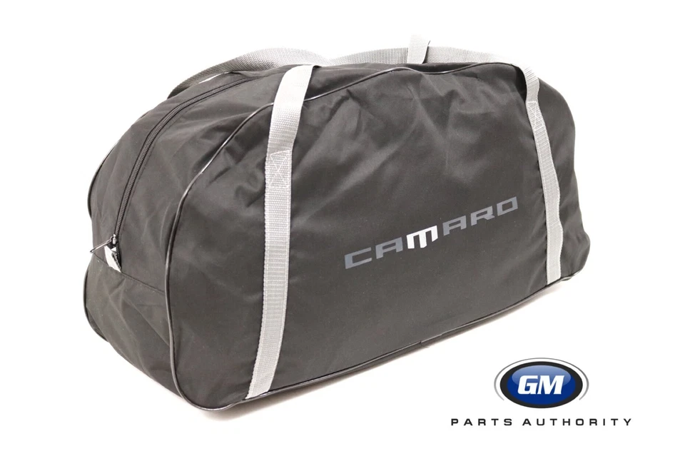 Cubierta de auto exterior Chevrolet Camaro 2016-2024 23457477 gris con logotipo genuino OE GM Foto 3 de 4