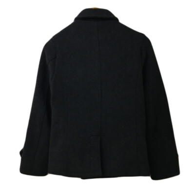 リエルリシェStall set Rever Pea Coat チャコールグレー リエルリシェStall set Rever Pea Coat チャコールグレー（Wool