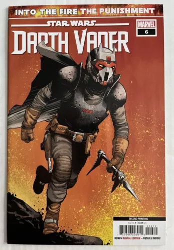 STAR WARS DARTH VADER 6 2ND PRINT 1ST OCHI SITH ASSASSIN NM MARVEL COMICS 2020